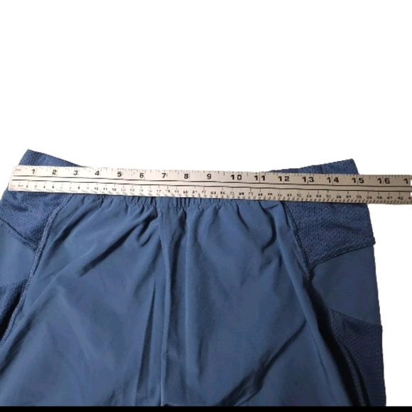 Patagonia Men's Blue Medium Running Active Gym Performance Pull-on Shorts - Picture 7 of 12